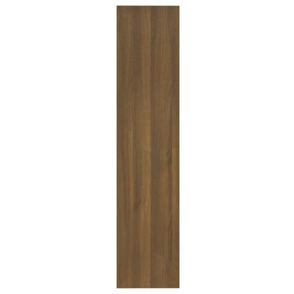 vidaXL Book Cabinet/Room Divider Brown Oak 60x30x135 cm Engineered Wood