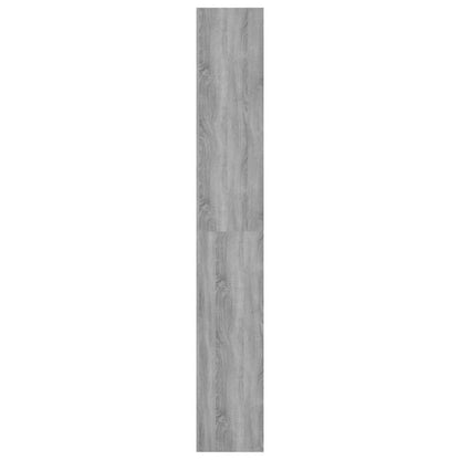 vidaXL Book Cabinet/Room Divider Grey Sonoma 60x30x198 cm