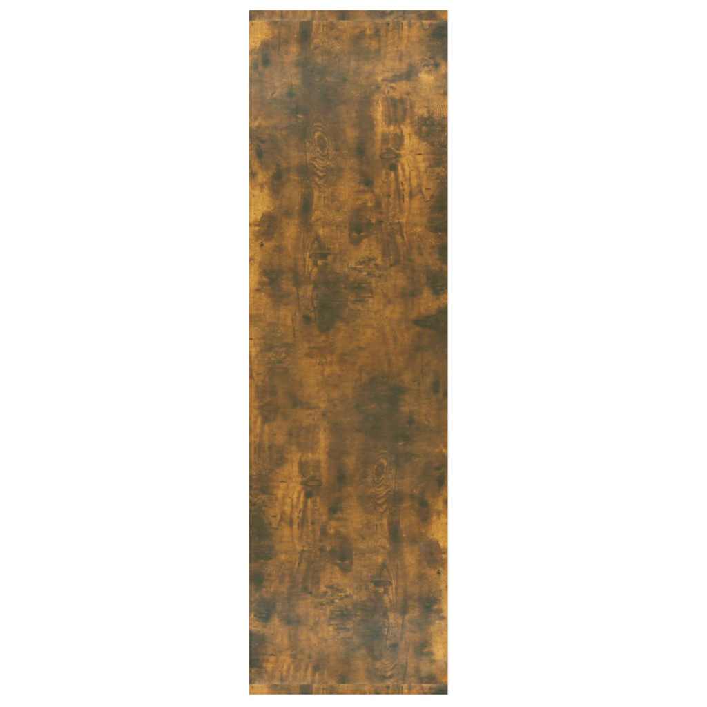 vidaXL Book Cabinet/Room Divider Smoked Oak 80x30x103 cm