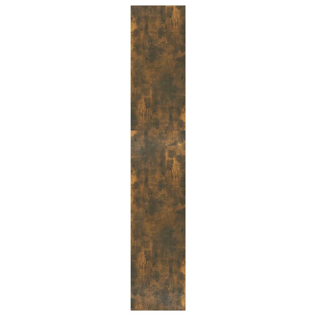 vidaXL Book Cabinet/Room Divider Smoked Oak 80x30x166 cm