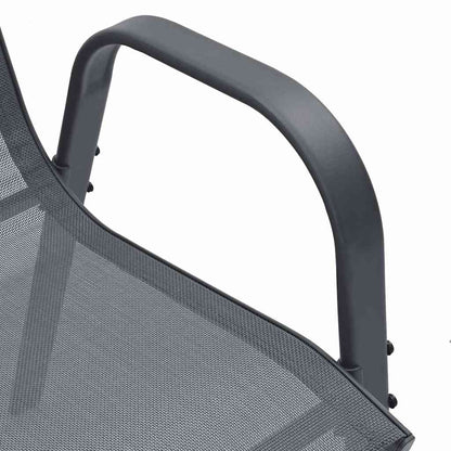 vidaXL Stackable Garden Chair | Set of 2 | Stackable Chairs | Rectangular