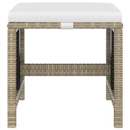 vidaXL Garden Dining Set | Beige, Cream White