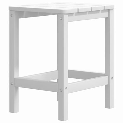 vidaXL Garden Chair | White | HDPE (High Density Polyethylene) | One Size