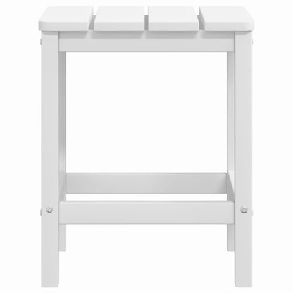 vidaXL Garden Chair | White | HDPE (High Density Polyethylene) | Standard