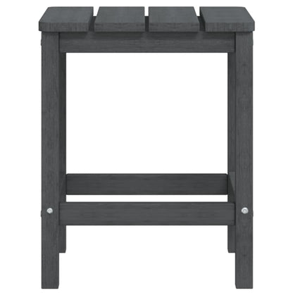 vidaXL Garden Chair | Anthracite | High Density Polyethylene (HDPE), Steel