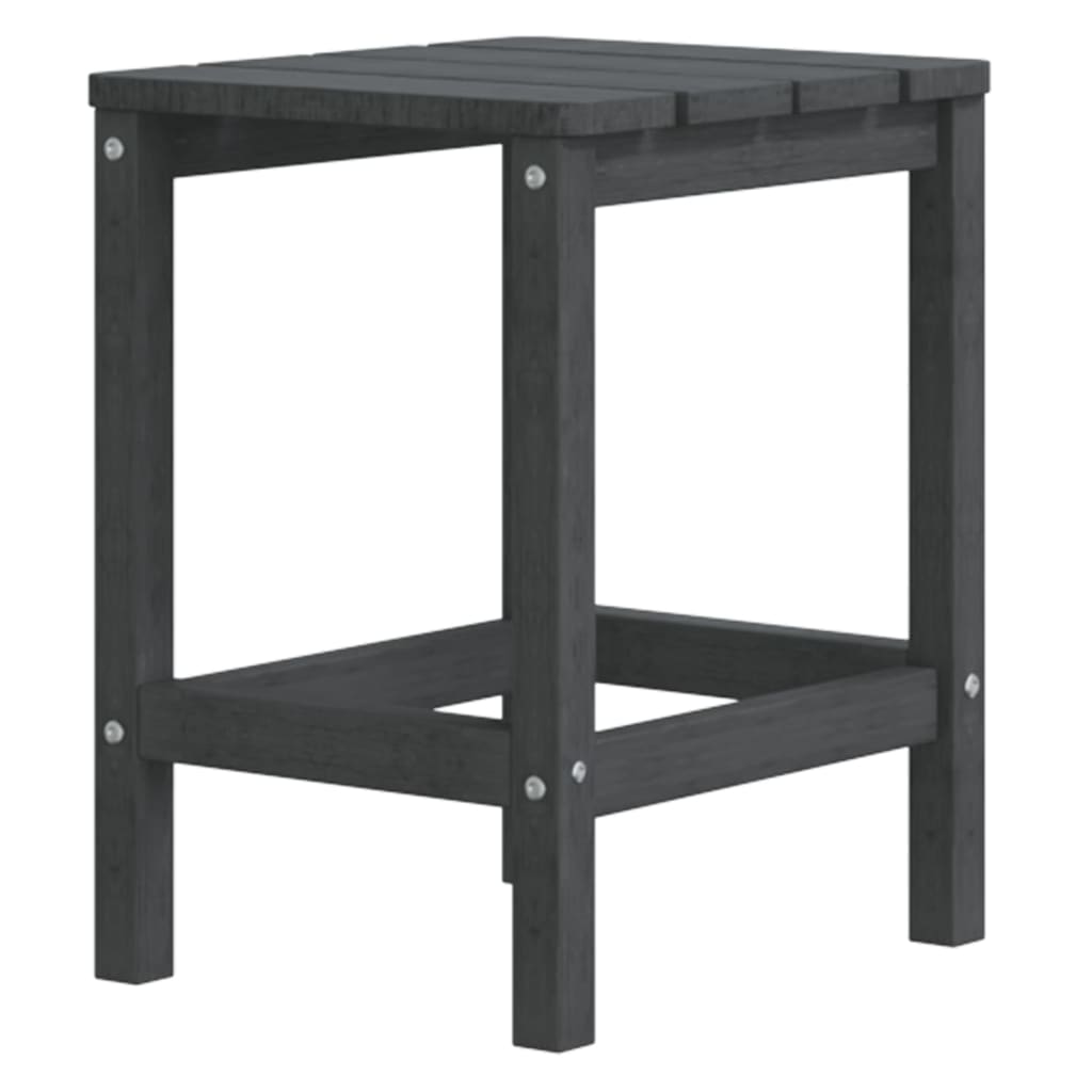 vidaXL Garden Chair | Anthracite | HDPE (High Density Polyethylene), steel