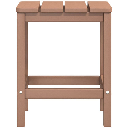 vidaXL Garden Chair | Brown | High Density Polyethylene (HDPE) | Medium