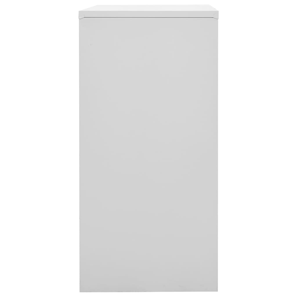vidaXL Locker Cabinet | Set of 2 | Light grey and blue | Steel