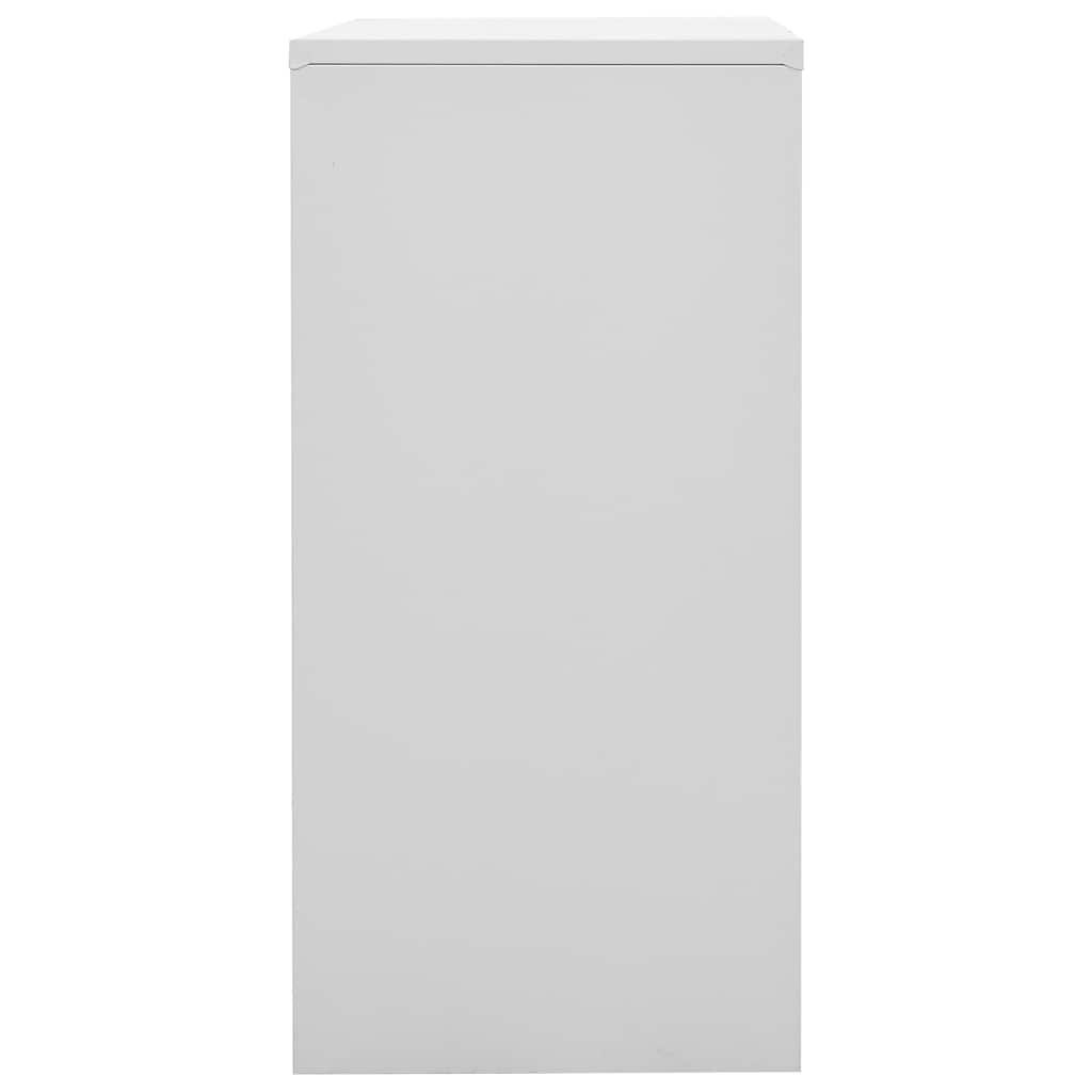 vidaXL Locker Cabinets 5 pcs Light Grey and Blue 90x45x92.5 cm Steel