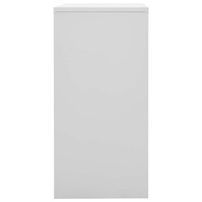 vidaXL Locker Cabinets 5 pcs Light Grey and Blue 90x45x92.5 cm Steel