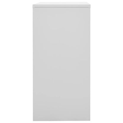 vidaXL Locker Cabinets 5 pcs Light Grey and Green 90x45x92.5 cm Steel