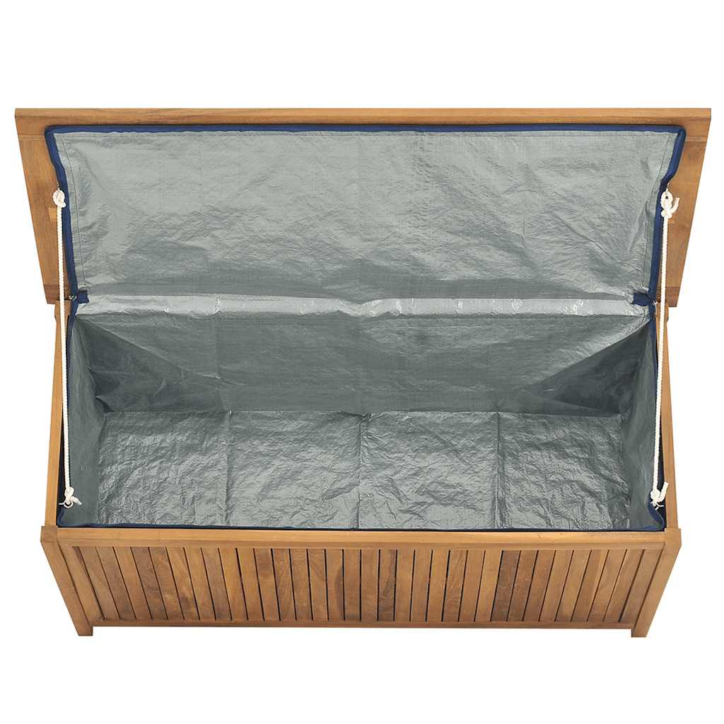 vidaXL Garden Box 114x50x58 cm Solid Wood Teak