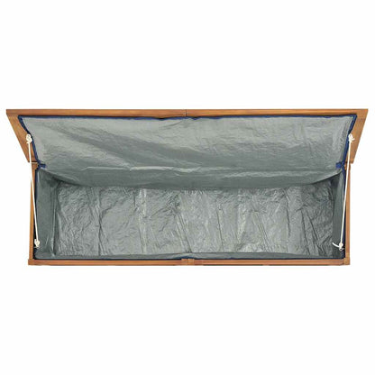 vidaXL Garden Box 150x50x55 cm Solid Wood Teak