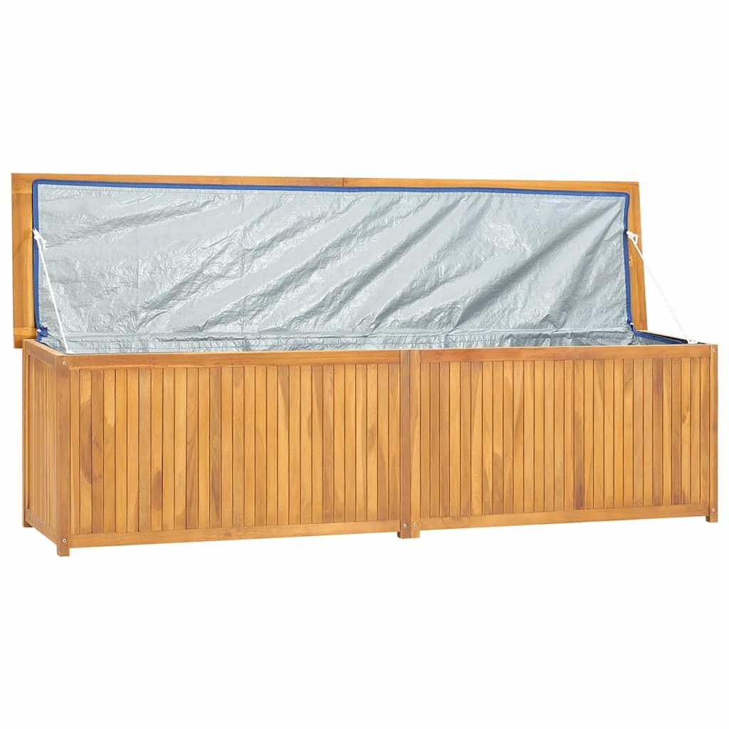 vidaXL Garden Box 200x50x55 cm Solid Wood Teak