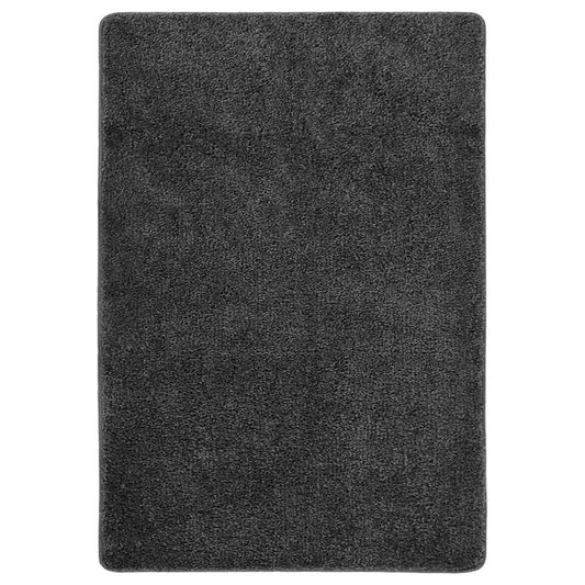 vidaXL Shaggy Rug Dark Grey 120x170 cm Anti Slip