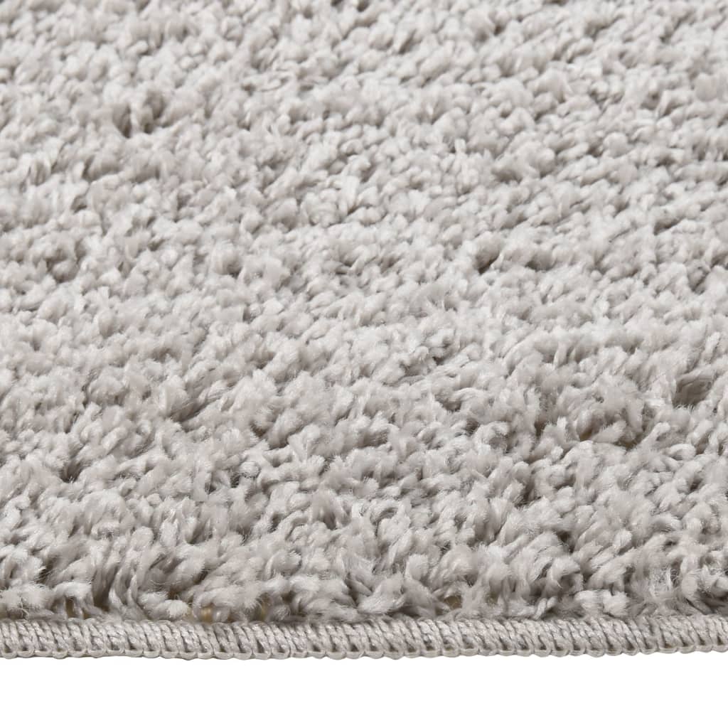 vidaXL Shaggy Rug Light Grey 120x170 cm Anti Slip
