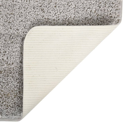 vidaXL Shaggy Rug Light Grey 140x200 cm Anti Slip