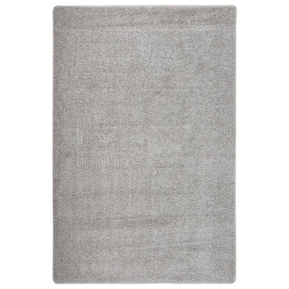 vidaXL Shaggy Rug Light Grey 200x290 cm Anti Slip