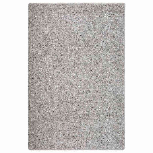 vidaXL Shaggy Rug Light Grey 200x290 cm Anti Slip