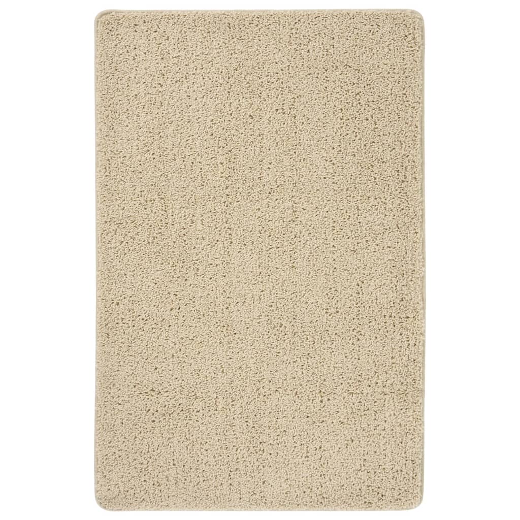 vidaXL Shaggy Rug Cream 200x290 cm Anti Slip