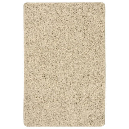 vidaXL Shaggy Rug Cream 200x290 cm Anti Slip