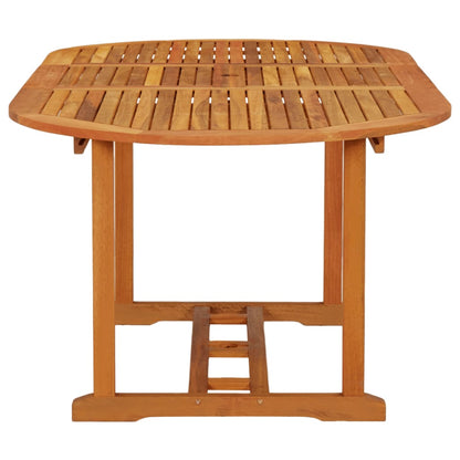 vidaXL Garden Table 200x100x75 cm Solid Wood Eucalyptus