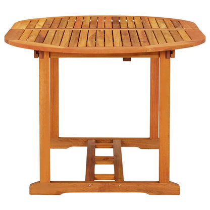 316068 vidaXL Garden Table 200x100x75 cm Solid Wood Eucalyptus
