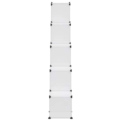 vidaXL Storage Cube Organiser with 15 Cubes Transparent PP