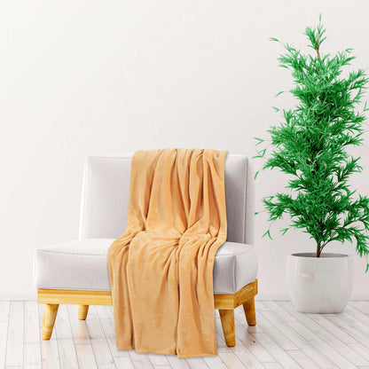 vidaXL Blanket Desert Mist 200x240 cm Polyester