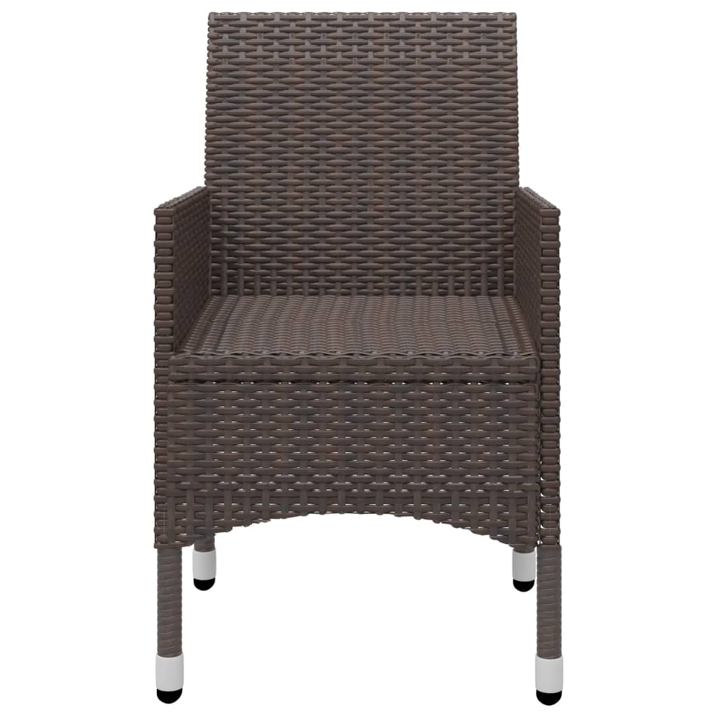 vidaXL Garden Dining Set | Brown | Solid acacia wood | Large | Ergonomic