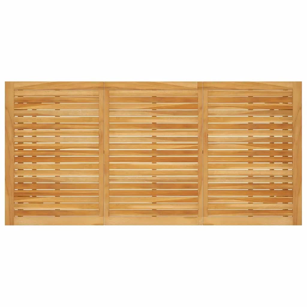 vidaXL Garden Dining Set | Brown | Solid acacia wood | Large | Ergonomic