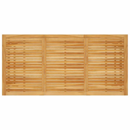 vidaXL Garden Dining Set | Brown | Solid acacia wood | Large | Ergonomic