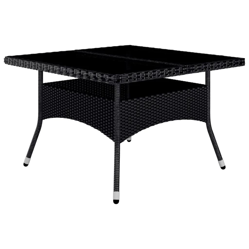 vidaXL Garden Dining Set | Black