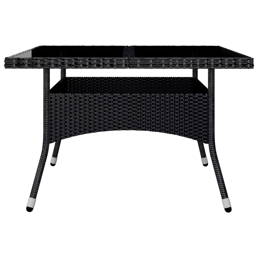 vidaXL Garden Dining Set | Black