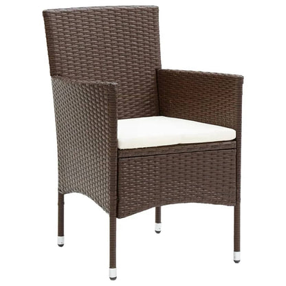 vidaXL Garden Bistro Set | Brown