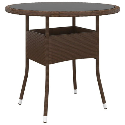 vidaXL Garden Bistro Set | Brown