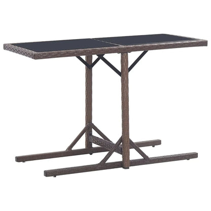 vidaXL Garden Dining Set | Brown