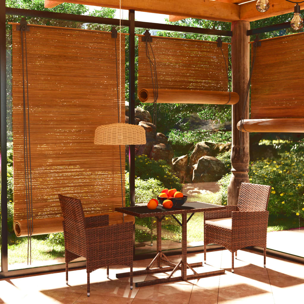 vidaXL Garden Dining Set | Brown