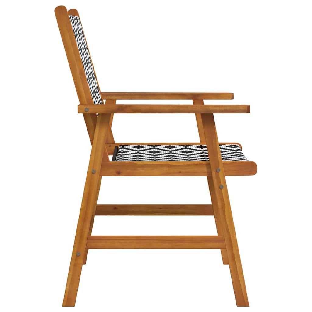 vidaXL Garden Chairs 6 pcs Solid Acacia Wood