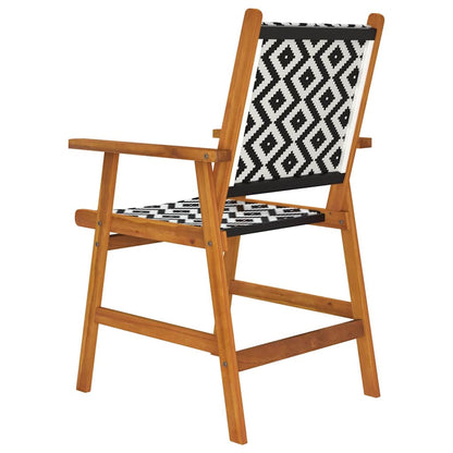 vidaXL Garden Chairs 6 pcs Solid Acacia Wood