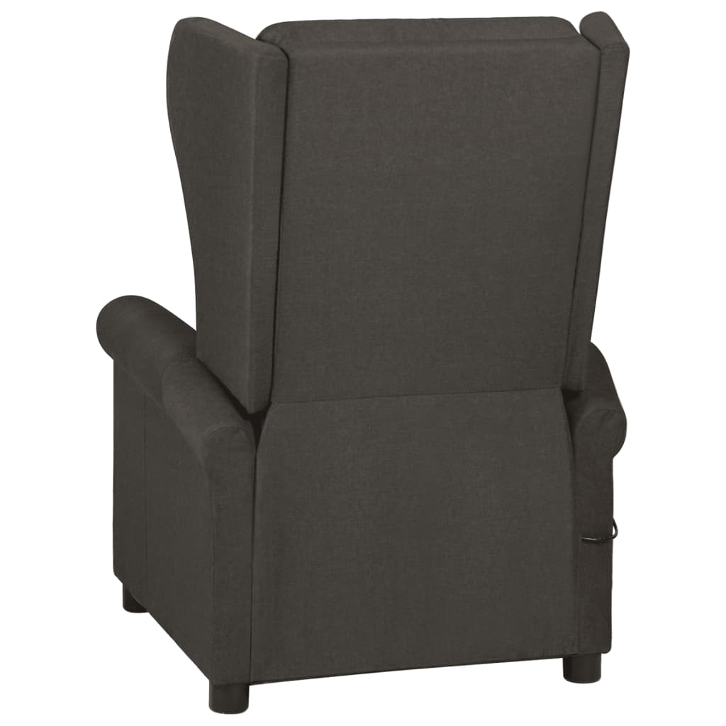vidaXL Recliner Chair Taupe Fabric
