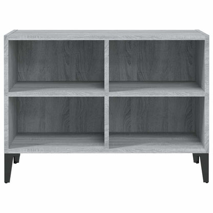 vidaXL TV Cabinet with Metal Legs Grey Sonoma 69,5x30x50 cm