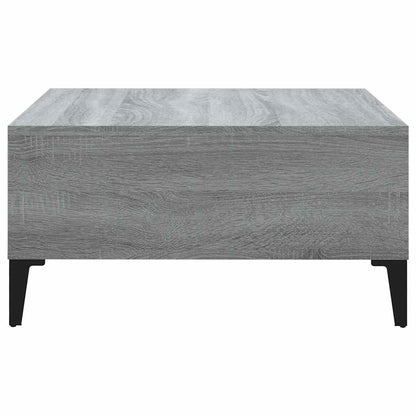813168 vidaXL Coffee Table Grey Sonoma 60x60x30 cm Engineered Wood