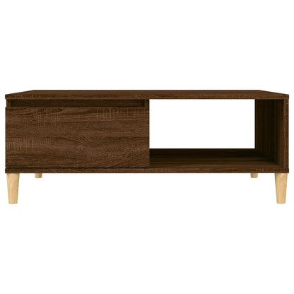 vidaXL Coffee Table Brown Oak 90x60x35 cm Engineered Wood