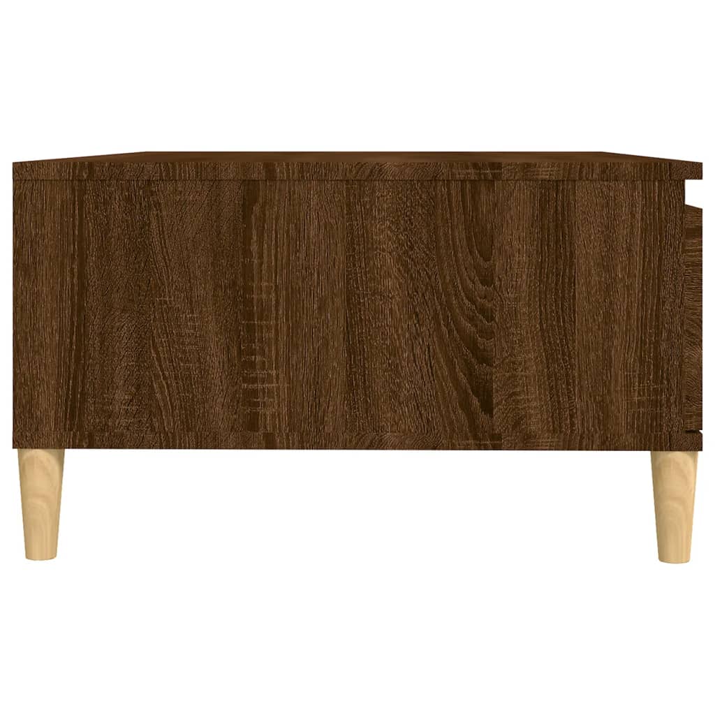 vidaXL Coffee Table Brown Oak 90x60x35 cm Engineered Wood