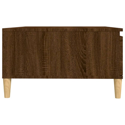 vidaXL Coffee Table Brown Oak 90x60x35 cm Engineered Wood