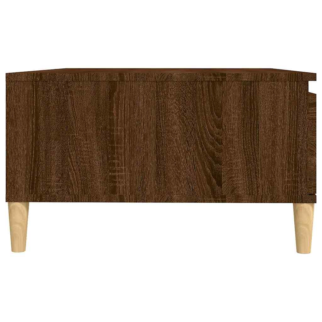 vidaXL Coffee Table Brown Oak 90x60x35 cm Engineered Wood