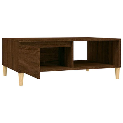 vidaXL Coffee Table Brown Oak 90x60x35 cm Engineered Wood