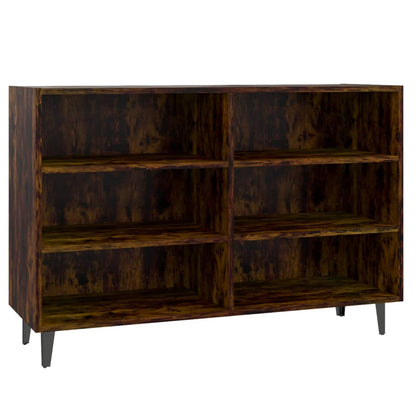 vidaXL Sideboard Smoked Oak 103.5x35x70 cm Engineered Wood