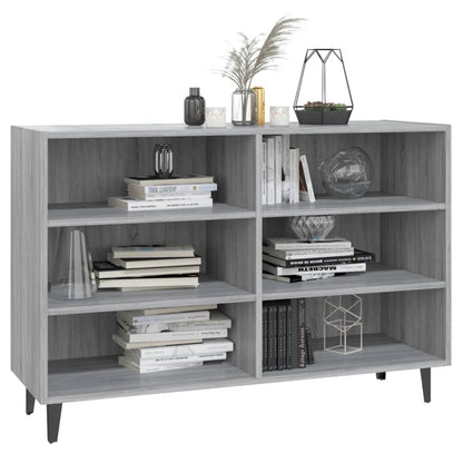 vidaXL Sideboard Grey Sonoma 103.5x35x70 cm Engineered Wood